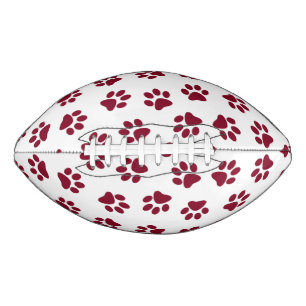 Patroon van poten, hondenpoten, Bourgondische pote American Football