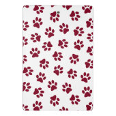 Patroon van poten, hondenpoten, Bourgondische pote Mini Klembord (Achterkant)