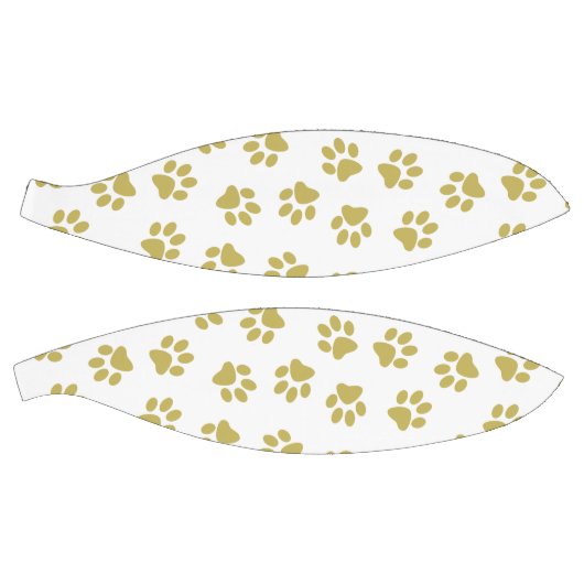 Patroon van poten, hondenpoten, gouden poten basketbal (Panelen)