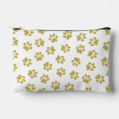 Patroon van poten, hondenpoten, gouden poten etui (Voorkant)