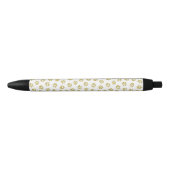 Patroon van poten, hondenpoten, gouden poten zwarte inkt pen (Voorkant)