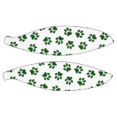 Patroon van poten, hondenpoten, groene poten basketbal (Panelen)