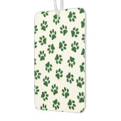 Patroon van poten, hondenpoten, groene poten luchtverfrisser (Links)