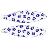 Patroon van poten, hondenpoten, marineblauwe poten basketbal (Panelen)