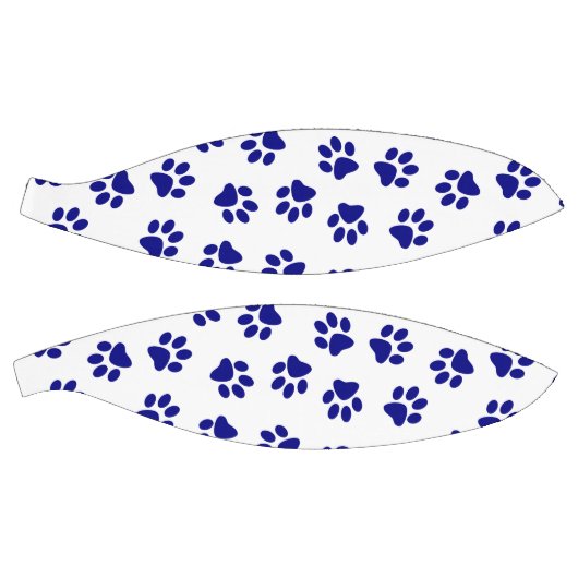 Patroon van poten, hondenpoten, marineblauwe poten basketbal (Panelen)