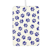 Patroon van poten, hondenpoten, marineblauwe poten luchtverfrisser (Voorkant)