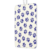 Patroon van poten, hondenpoten, marineblauwe poten luchtverfrisser (Links)