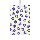 Patroon van poten, hondenpoten, marineblauwe poten luchtverfrisser (Achterkant)