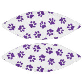 Patroon van poten, hondenpoten, Paarse poten American Football (Panelen)