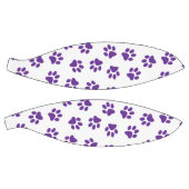 Patroon van poten, hondenpoten, Paarse poten Basketbal (Panelen)