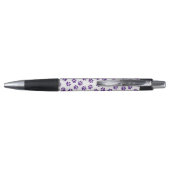 Patroon van poten, hondenpoten, Paarse poten Pen (Achterkant)