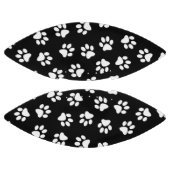 Patroon van poten, hondenpoten, witte poten american football (Panelen)