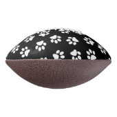 Patroon van poten, hondenpoten, witte poten american football (Gedraaid 90)