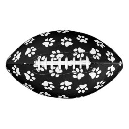 Patroon van poten, hondenpoten, witte poten american football