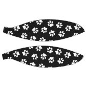 Patroon van poten, hondenpoten, witte poten basketbal (Panelen)