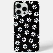 Patroon van poten, hondenpoten, witte poten Case-Mate iPhone case (Achterkant)