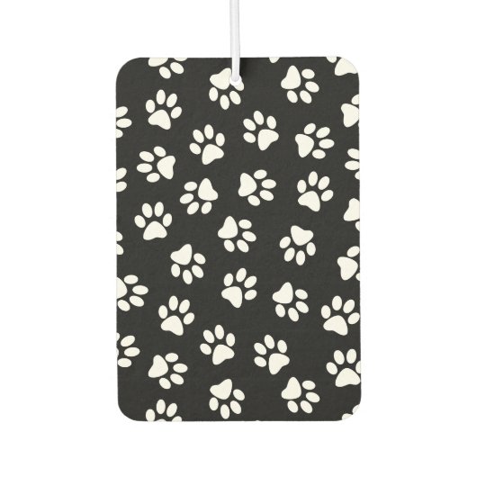 Patroon van poten, hondenpoten, witte poten luchtverfrisser (Voorkant)