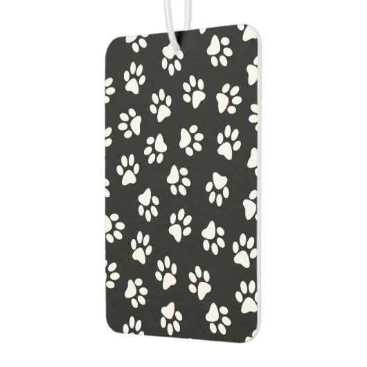 Patroon van poten, hondenpoten, witte poten luchtverfrisser (Links)