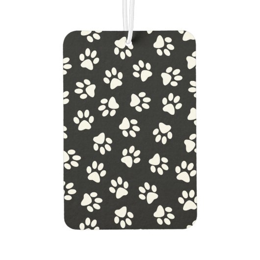 Patroon van poten, hondenpoten, witte poten luchtverfrisser (Achterkant)