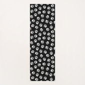 Patroon van poten, hondenpoten, witte poten yogamat (Voorkant)