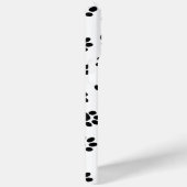 Patroon van poten, hondenpoten, zwarte poten Case-Mate iPhone case (Achterkant / Rechts)