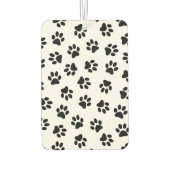 Patroon van poten, hondenpoten, zwarte poten luchtverfrisser (Achterkant)