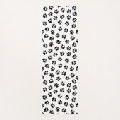 Patroon van poten, hondenpoten, zwarte poten yogamat (Voorkant)