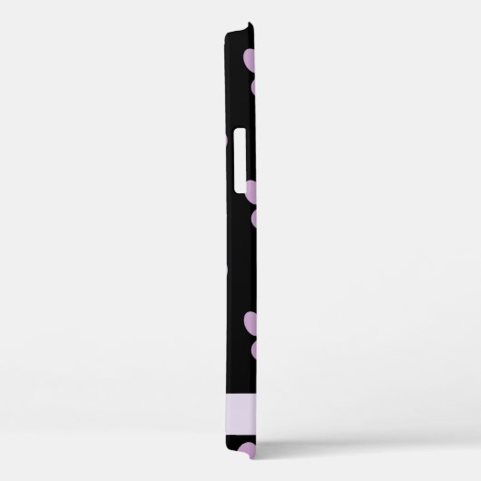 Patroon van poten, Lila poten, hondenpoten, Jouw n Case-Mate iPhone Case (Achterkant / Rechts)