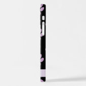 Patroon van poten, Lila poten, hondenpoten, Jouw n iPhone Hoesje (Linkerkant)