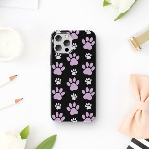 Patroon van poten, Lila poten, ovendraaien, verfdr Case-Mate iPhone Case