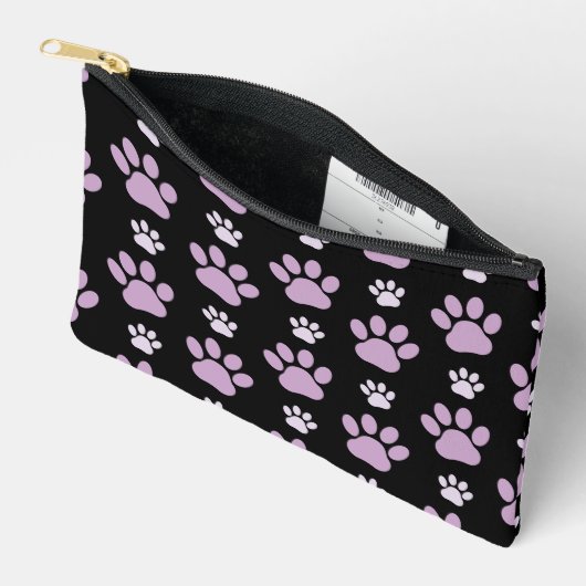 Patroon van poten, Lila poten, ovendraaien, verfdr Etui (Open)