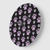 Patroon van poten, Lila poten, ovendraaien, verfdr Grote Klok (Hoek)