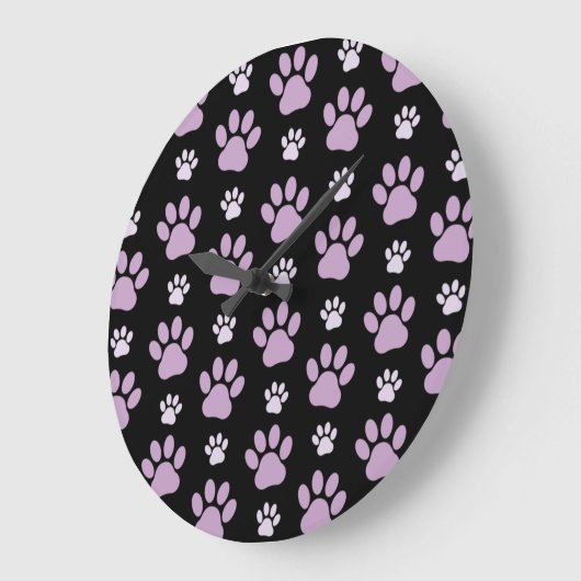 Patroon van poten, Lila poten, ovendraaien, verfdr Grote Klok (Hoek)