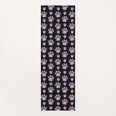 Patroon van poten, Lila poten, ovendraaien, verfdr Yogamat (Voorkant)