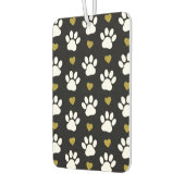 Patroon van poten, reuzenpoten, witte poten, goudh luchtverfrisser (Links)