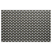 Patroon van poten, reuzenpoten, witte poten, goudh stof (Yard (91,4 cm))