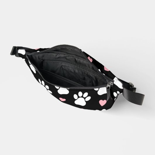 Patroon van poten, reuzenpoten, witte poten, roze heuptasje (Open)