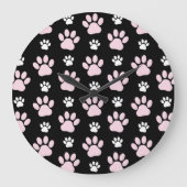 Patroon van poten, roze poten, reuzenpoten, dieren grote klok (Voorkant)