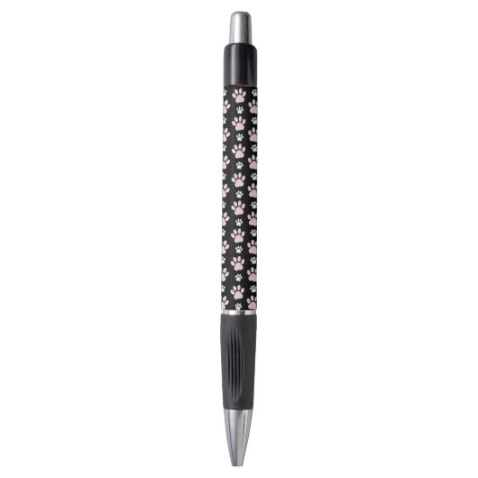 Patroon van poten, roze poten, reuzenpoten, dieren pen (Voorkant Verticaal)