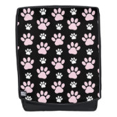 Patroon van poten, roze poten, reuzenpoten, dieren rugtassen (Voorkant)