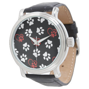 Patroon van poten, Witte poten, Rode poten, Hartje Horloge