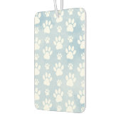 Patroon van poten, witte poten, Waterverven, blauw Luchtverfrisser (Links)