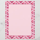 patroon van roze harten (Voorkant)