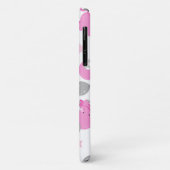 Patroon van roze olifanten, luifantennepalen, ster Case-Mate iPhone case (Achterkant/links)