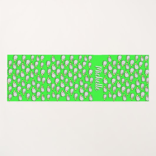 Patroon van schapen in een illustratieve stijl yogamat (Voorkant (horizontaal))