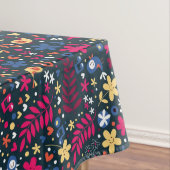 patroon van schattige vogels en bloemen tafelkleed (Voorbeeld)