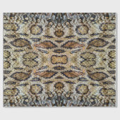 patroon van slangenhuid.  dierlijke afdruk cadeaupapier (Vlak)