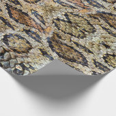 patroon van slangenhuid.  dierlijke afdruk cadeaupapier (Hoek)