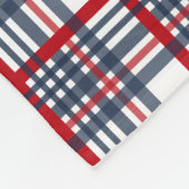 patroon van spelden fleece deken (Hoek)