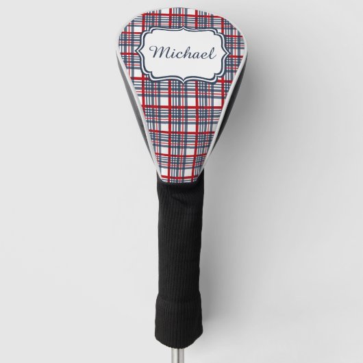 patroon van spelden golfheadcover (Voorkant)
